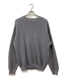 crepuscule（クレプスキュール）の古着「Moss Stitch L/S Sweat」｜グレー