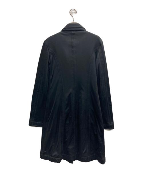 MARITHE+FRANCOIS GIRBAUD（マリテフランソワジルボー）MARITHE+FRANCOIS GIRBAUD (マリテフランソワジルボー) ギザステッチ ダブルコート ブラック サイズ:38の古着・服飾アイテム