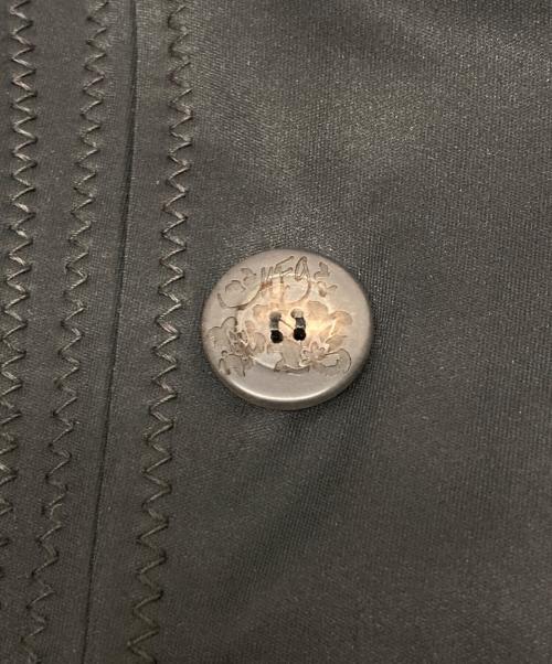 MARITHE+FRANCOIS GIRBAUD（マリテフランソワジルボー）MARITHE+FRANCOIS GIRBAUD (マリテフランソワジルボー) ギザステッチ ダブルコート ブラック サイズ:38の古着・服飾アイテム