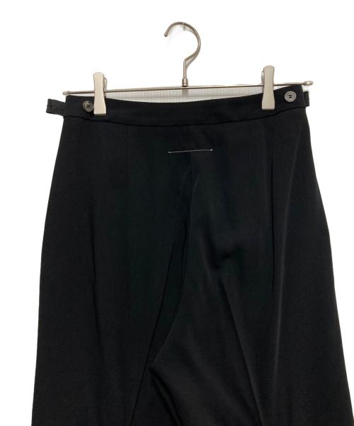 MM6 Maison Margiela（エムエムシックスメゾンマルジェラ）MM6 Maison Margiela (エムエムシックス メゾンマルジェラ) テーパードパンツ ブラック サイズ:SIZE 36の古着・服飾アイテム