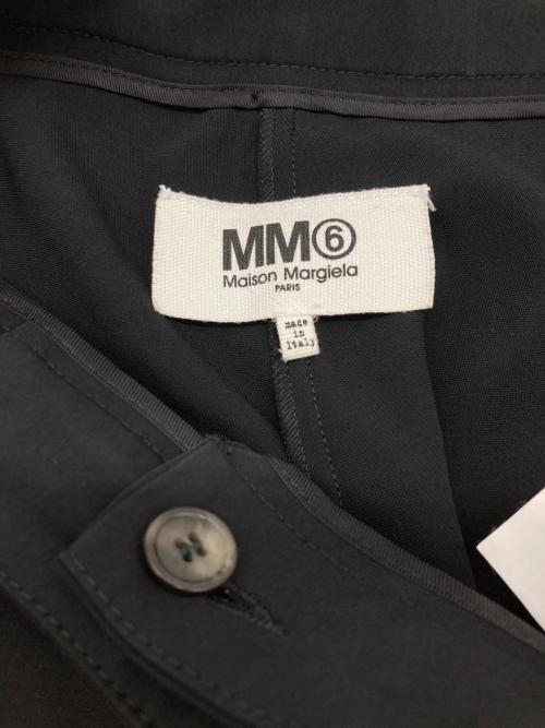 MM6 Maison Margiela（エムエムシックスメゾンマルジェラ）MM6 Maison Margiela (エムエムシックス メゾンマルジェラ) テーパードパンツ ブラック サイズ:SIZE 36の古着・服飾アイテム