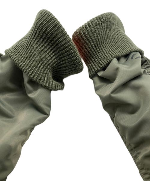 AVIREX（アヴィレックス）AVIREX (アヴィレックス) MA-1 REMODEL MARK2 カーキ サイズ:Freeの古着・服飾アイテム