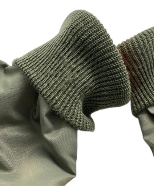 AVIREX（アヴィレックス）AVIREX (アヴィレックス) MA-1 REMODEL MARK2 カーキ サイズ:Freeの古着・服飾アイテム