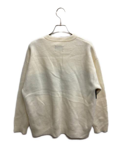 THE BOOK STORE（ザ ブックストア）THE BOOK STORE (ザ ブックストア) ニット ホワイト サイズ:記載なしの古着・服飾アイテム