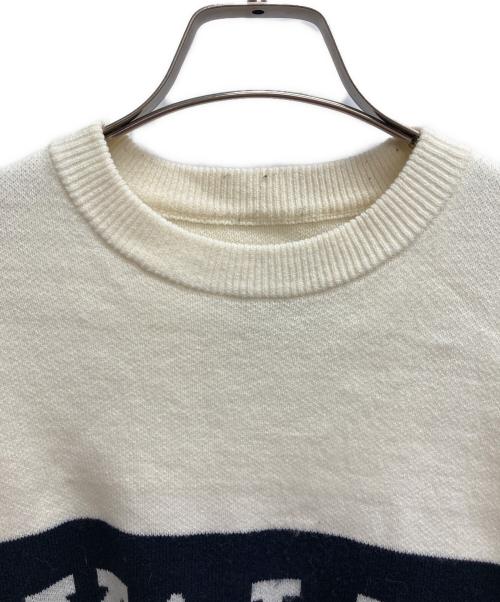 THE BOOK STORE（ザ ブックストア）THE BOOK STORE (ザ ブックストア) ニット ホワイト サイズ:記載なしの古着・服飾アイテム