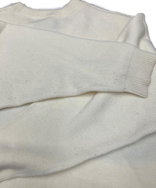 THE BOOK STORE（ザ ブックストア）THE BOOK STORE (ザ ブックストア) ニット ホワイト サイズ:記載なしの古着・服飾アイテム
