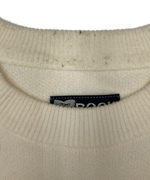 THE BOOK STORE（ザ ブックストア）THE BOOK STORE (ザ ブックストア) ニット ホワイト サイズ:記載なしの古着・服飾アイテム