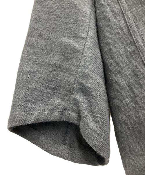 UNFOLLOW（アンフォロー）UNFOLLOW (アンフォロー) charcoal washed light jacket グレー サイズ:SIZE3の古着・服飾アイテム