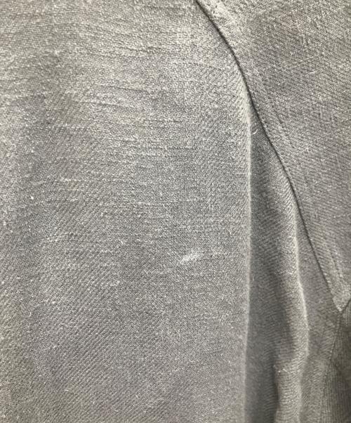 UNFOLLOW（アンフォロー）UNFOLLOW (アンフォロー) charcoal washed light jacket グレー サイズ:SIZE3の古着・服飾アイテム