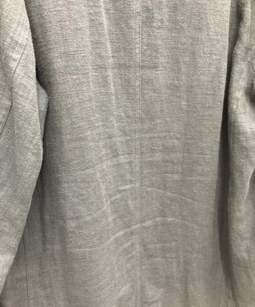 UNFOLLOW（アンフォロー）UNFOLLOW (アンフォロー) charcoal washed light jacket グレー サイズ:SIZE3の古着・服飾アイテム