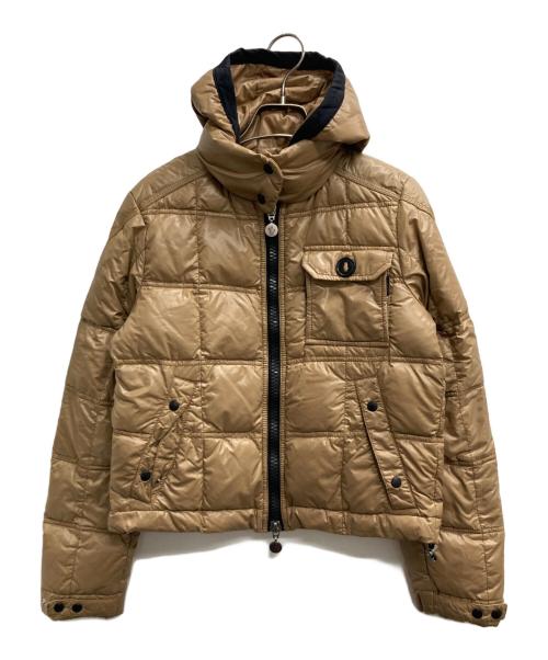 MONCLER（モンクレール）MONCLER (モンクレール) ダウンジャケット ベージュの古着・服飾アイテム