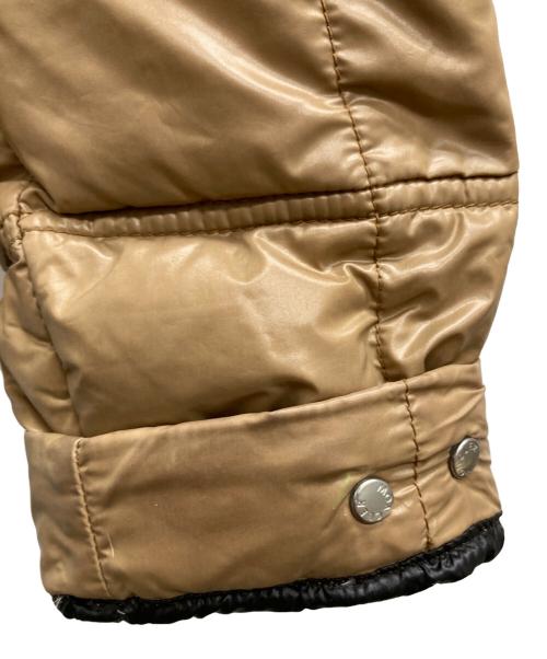 MONCLER（モンクレール）MONCLER (モンクレール) ダウンジャケット ベージュの古着・服飾アイテム