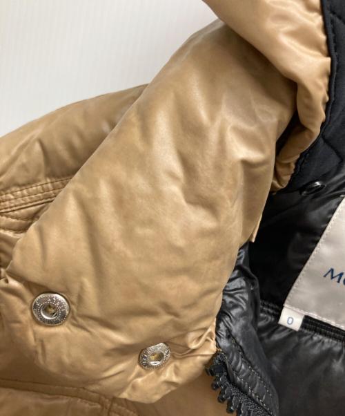 MONCLER（モンクレール）MONCLER (モンクレール) ダウンジャケット ベージュの古着・服飾アイテム