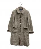 M'S GRACYエムズグレイシー）の古着「ツイードコート」｜グレー