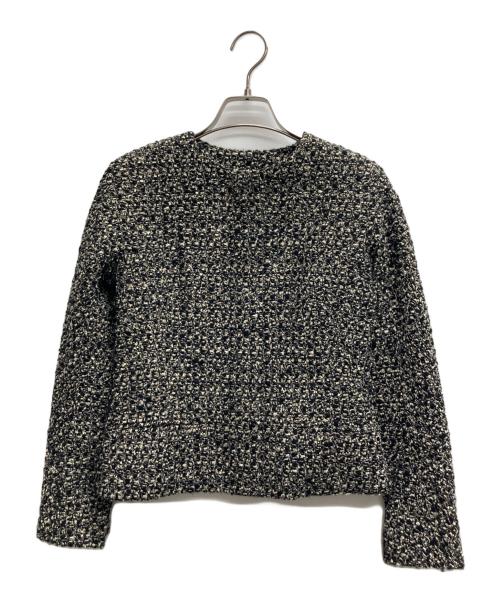 EPOCA（エポカ）EPOCA (エポカ) ツイードジャケット ブラック サイズ:38の古着・服飾アイテム