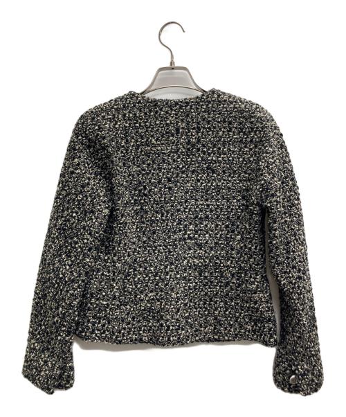 EPOCA（エポカ）EPOCA (エポカ) ツイードジャケット ブラック サイズ:38の古着・服飾アイテム