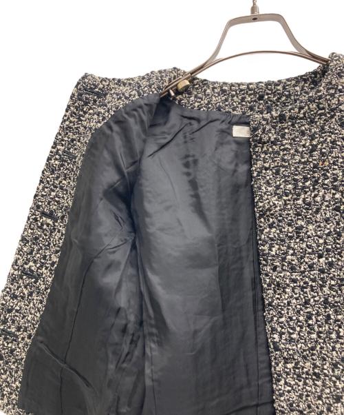 EPOCA（エポカ）EPOCA (エポカ) ツイードジャケット ブラック サイズ:38の古着・服飾アイテム