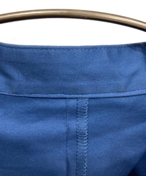 LE CIEL BLEU（ルシェルブルー）LE CIEL BLEU (ルシェルブルー) Sculpted Hem Dress ブルー サイズ:36の古着・服飾アイテム