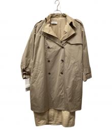 H&M×ROKH（エイチアンドエム×ロク）の古着「ツーピースツイルトレンチコート」｜ベージュ