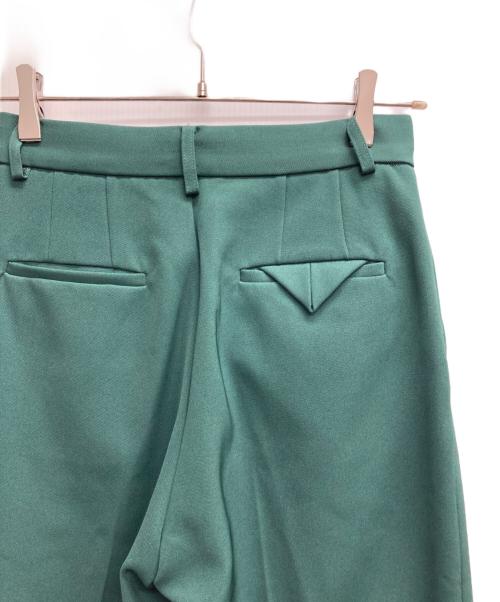 Ameri（アメリ）AMERI (アメリ) ESSENTIAL SLIM STRAIGHT PANTS グリーン サイズ:Sの古着・服飾アイテム