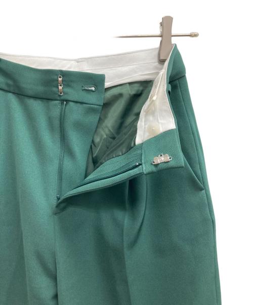 Ameri（アメリ）AMERI (アメリ) ESSENTIAL SLIM STRAIGHT PANTS グリーン サイズ:Sの古着・服飾アイテム