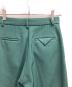 中古・古着 AMERI (アメリ) ESSENTIAL SLIM STRAIGHT PANTS グリーン サイズ:S：5000円