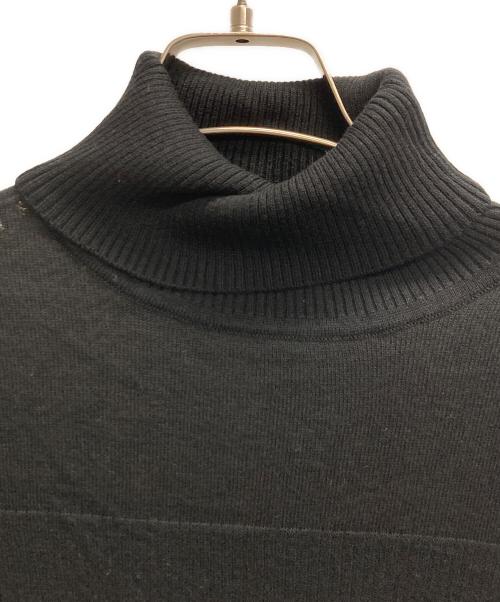 polaura（ポロ―ラ）polaura (ポロ―ラ) ロングスリーブシアータートルネック ブラック サイズ:FREEの古着・服飾アイテム