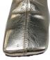 中古・古着 Ameri (アメリ) DIAGONAL TOE BOOTS/ダイアゴナル トー ブーツ ゴールド サイズ:L：8000円
