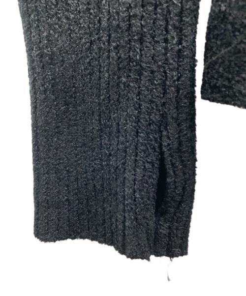 VOLTAGE CONTROL FILTER（ヴォルテージ コントロール フィルター）VOLTAGE CONTROL FILTER (ヴォルテージ コントロール フィルター) ゼブラジャカードニットカーディガン ブラック サイズ:Fの古着・服飾アイテム