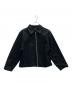 ART-E-FICIAL（アーティフィシャル）の古着「BLACK UNIFORM JACKET」｜ブラック