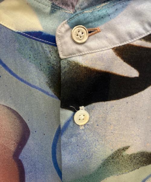 PAUL SMITH（ポールスミス）PAUL SMITH (ポールスミス) 総柄シャツ スカイブルー サイズ:LARGEの古着・服飾アイテム