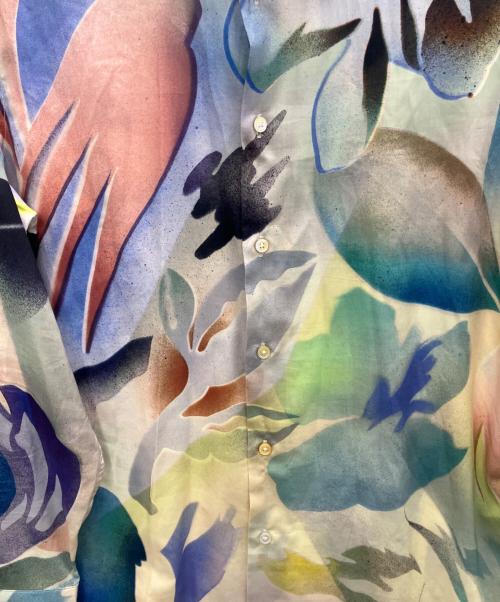 PAUL SMITH（ポールスミス）PAUL SMITH (ポールスミス) 総柄シャツ スカイブルー サイズ:LARGEの古着・服飾アイテム