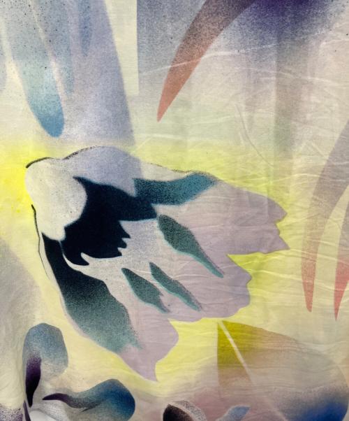 PAUL SMITH（ポールスミス）PAUL SMITH (ポールスミス) 総柄シャツ スカイブルー サイズ:LARGEの古着・服飾アイテム