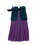 PAMEO POSE (パメオポーズ) Gun Belt Skirt パープル×グリーン サイズ:M：6000円