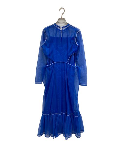 TRAPEZE（トラピーズ）TRAPEZE (トラピーズ) Tulle Dress ブルー サイズ:FREEの古着・服飾アイテム