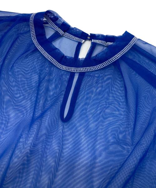 TRAPEZE（トラピーズ）TRAPEZE (トラピーズ) Tulle Dress ブルー サイズ:FREEの古着・服飾アイテム