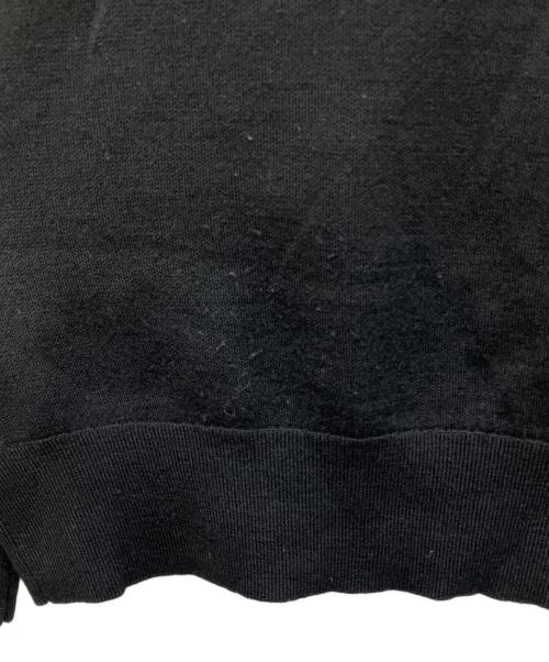 BLACK LABEL CRESTBRIDGE（ブラックレーベル クレストブリッジ）BLACK LABEL CRESTBRIDGE (ブラックレーベル クレストブリッジ) コンフォータブルタートルネックニット ブラック サイズ:Lの古着・服飾アイテム