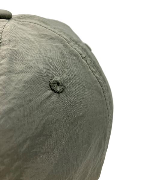 Acne studios（アクネ ストゥディオス）ACNE STUDIOS (アクネ ストゥディオス) ナイロンベースボールキャップ グレーの古着・服飾アイテム