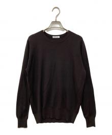 EVERYDAY I LIKE.（エヴリデイ アイ ライク）の古着「クルーネックプルオーバー」｜ブラウン