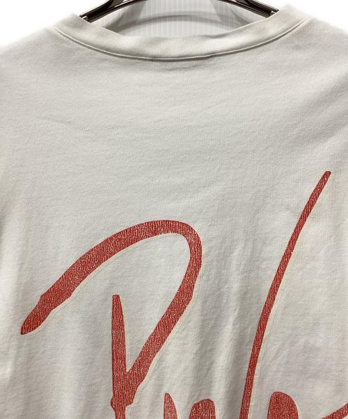 Y's（ワイズ）Y's (ワイズ) バックロゴフレンチスリーブカットソー ホワイト サイズ:2の古着・服飾アイテム