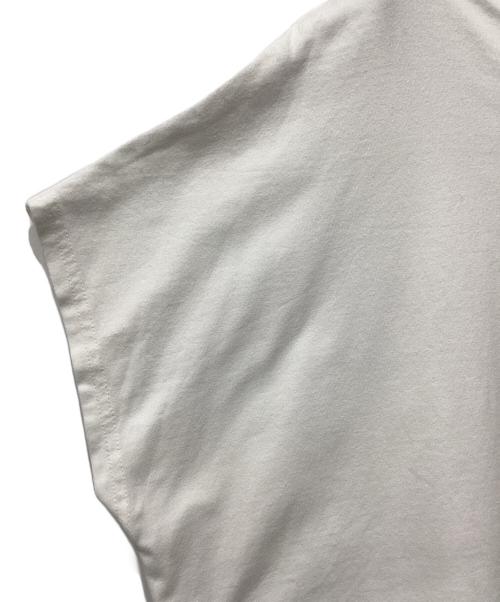Y's（ワイズ）Y's (ワイズ) バックロゴフレンチスリーブカットソー ホワイト サイズ:2の古着・服飾アイテム