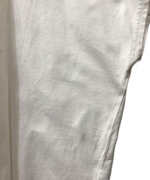 Y's（ワイズ）Y's (ワイズ) バックロゴフレンチスリーブカットソー ホワイト サイズ:2の古着・服飾アイテム