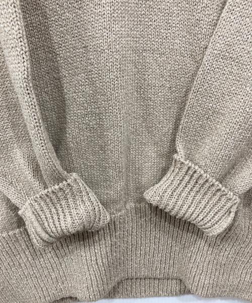 MUSE（ミューズ）MUSE (ミューズ) Liry Linen V プルオーバー ベージュ サイズ:Freeの古着・服飾アイテム