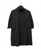 NOLLEY'Sノーリーズ）の古着「フーテッド2WAYコート」｜ブラック