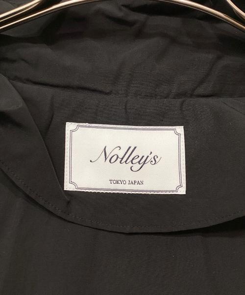 NOLLEY'S（ノーリーズ）NOLLEY'S (ノーリーズ) フーテッド2WAYコート ブラック サイズ:36 未使用品の古着・服飾アイテム