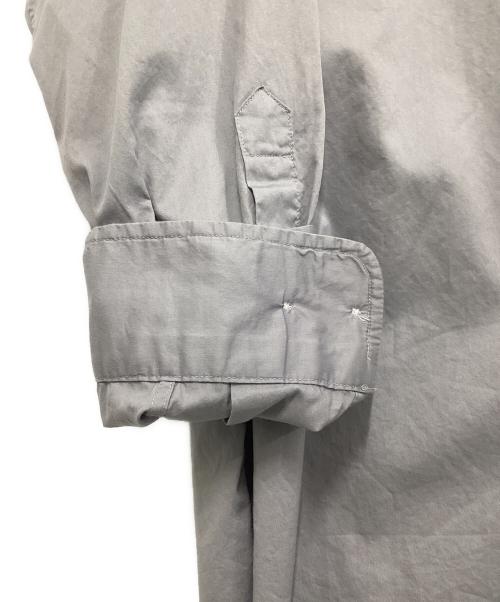 STEVEN ALAN（スティーブンアラン）STEVEN ALAN (スティーブンアラン) 80 コンパクトヤーン ツイル レギュラーカラー シャツ ブルー サイズ:L 未使用品の古着・服飾アイテム