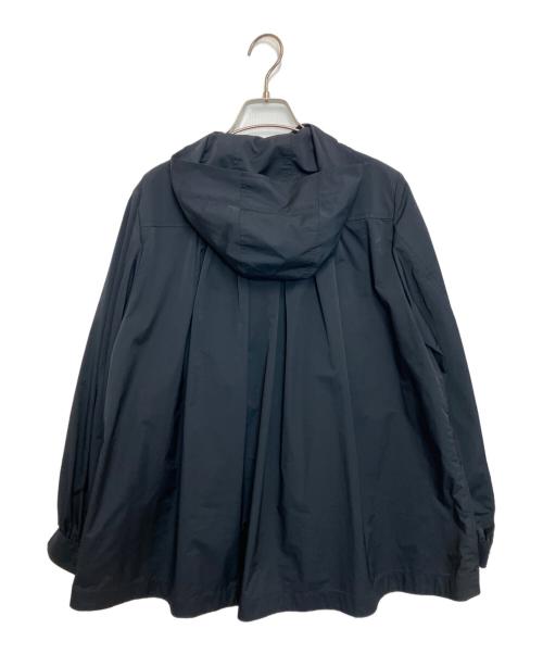 BALLSEY（ボールジィ）BALLSEY (ボールジィ) ライトタフタ フーデットショートコート ネイビー サイズ:36の古着・服飾アイテム