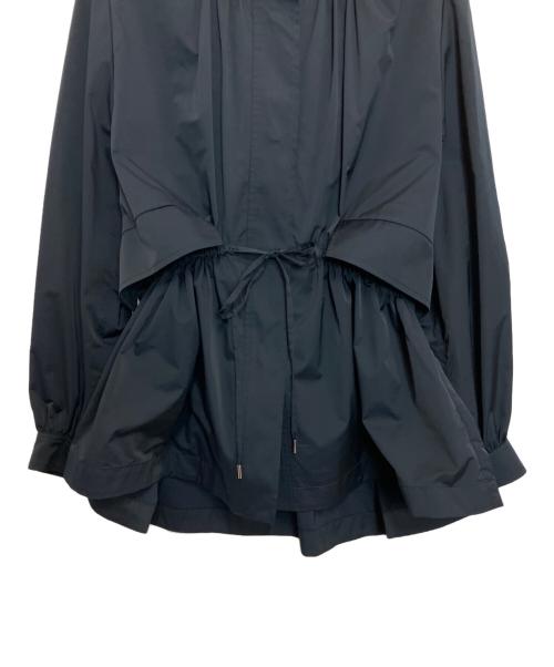 BALLSEY（ボールジィ）BALLSEY (ボールジィ) ライトタフタ フーデットショートコート ネイビー サイズ:36の古着・服飾アイテム