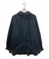 BALLSEY（ボールジィ）の古着「ライトタフタ フーデットショートコート」｜ネイビー