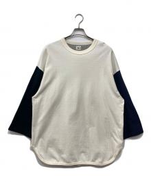 blurhms ROOTSTOCK×JOURNAL STANDARD（ブラームスルーツストック×ジャーナルスタンダード）の古着「別注Football Tee blurhms」｜ホワイト